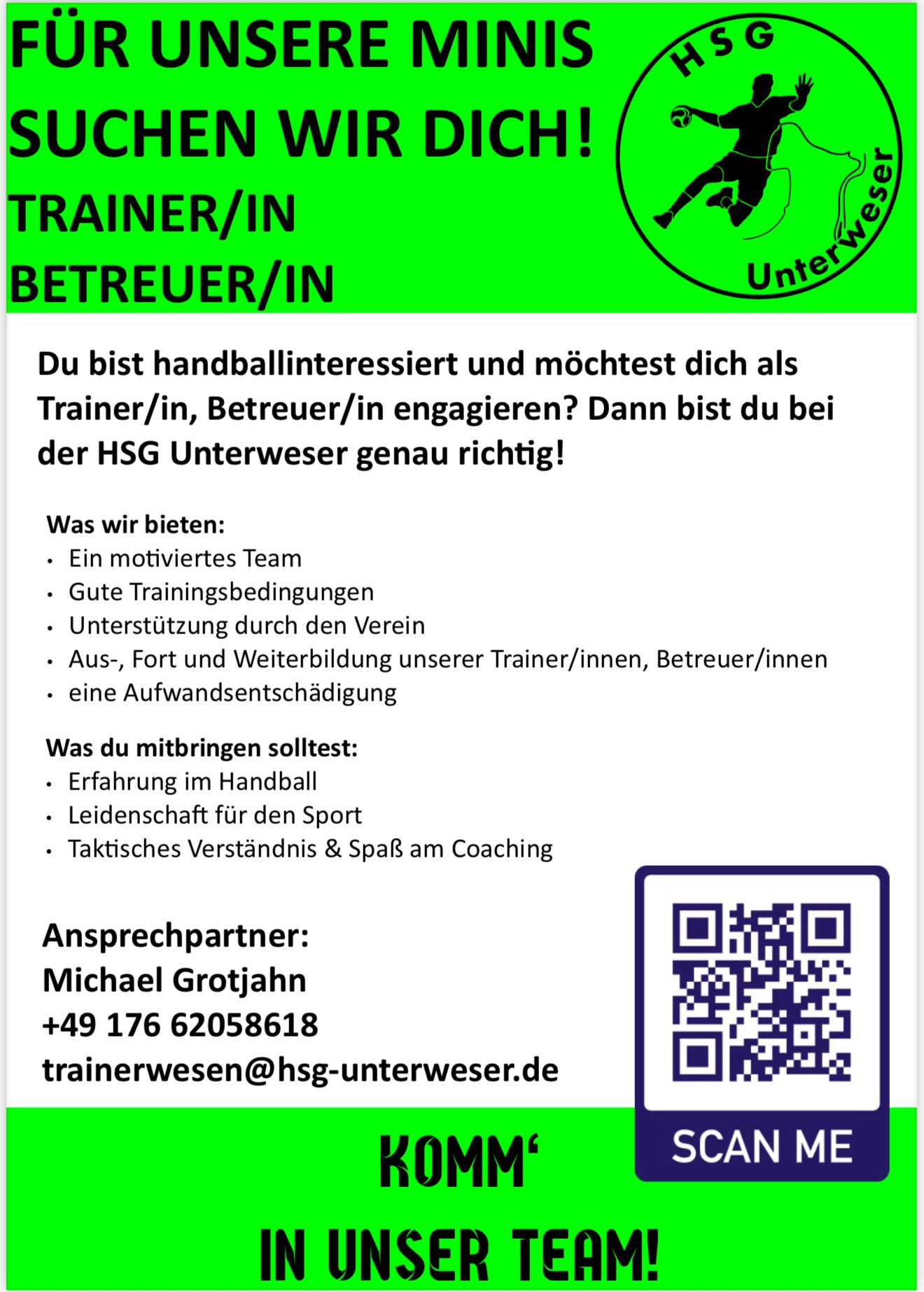 Komm‘ in unser Team!